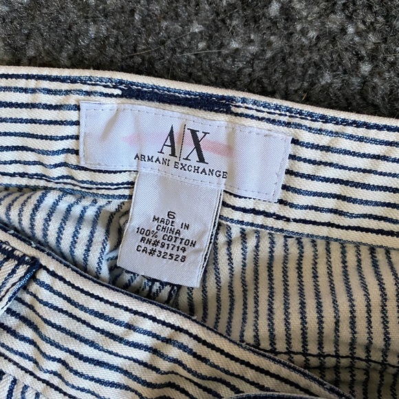 Armani Exchange striped cropped jeans - Picture 2 of 3